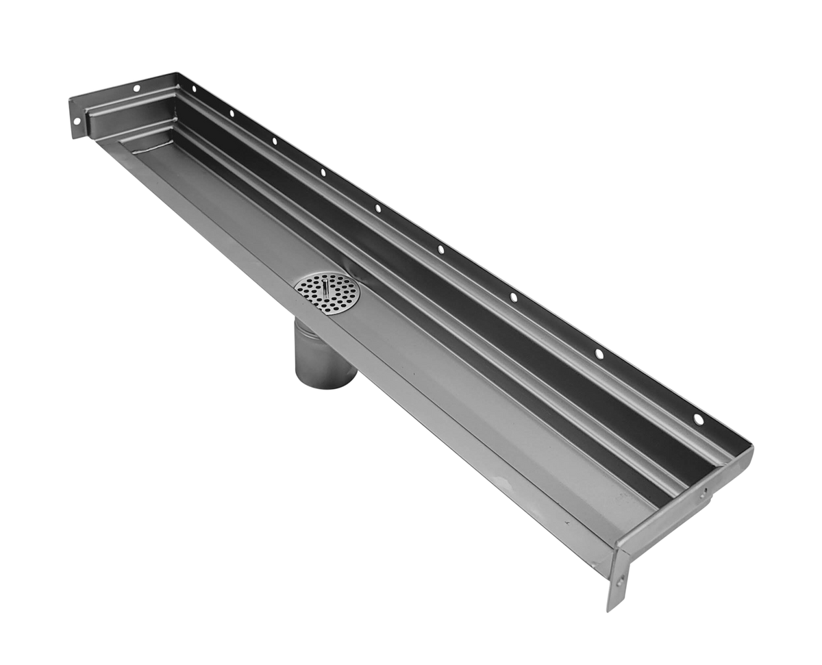 54 Inch Tile-in Wall Mounted Three Side Return Flange Linear Floor 