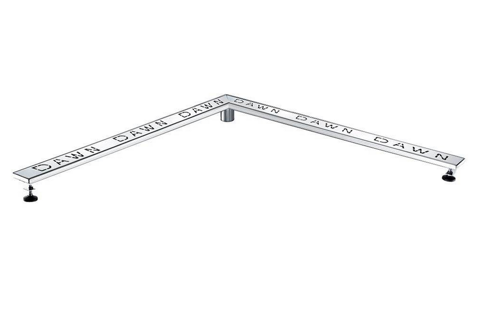 Hidden Shower Drain Square Shaped Stainless Steel