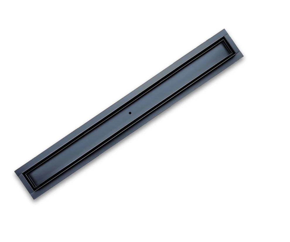 SereneDrains Linear Shower Drain Offset Outlet Square - 59