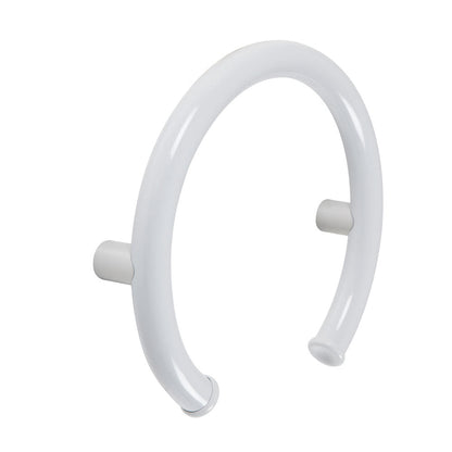 Biscuit Curved Grab Bars, Ponte Giulio Maxima Round Grab Bars