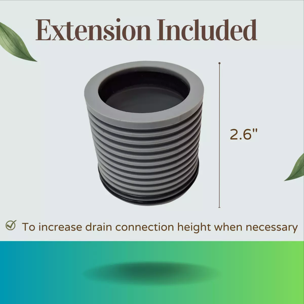 SereneDrains Matte Black Linear Drains with Horizontal Side Outlet Discharge