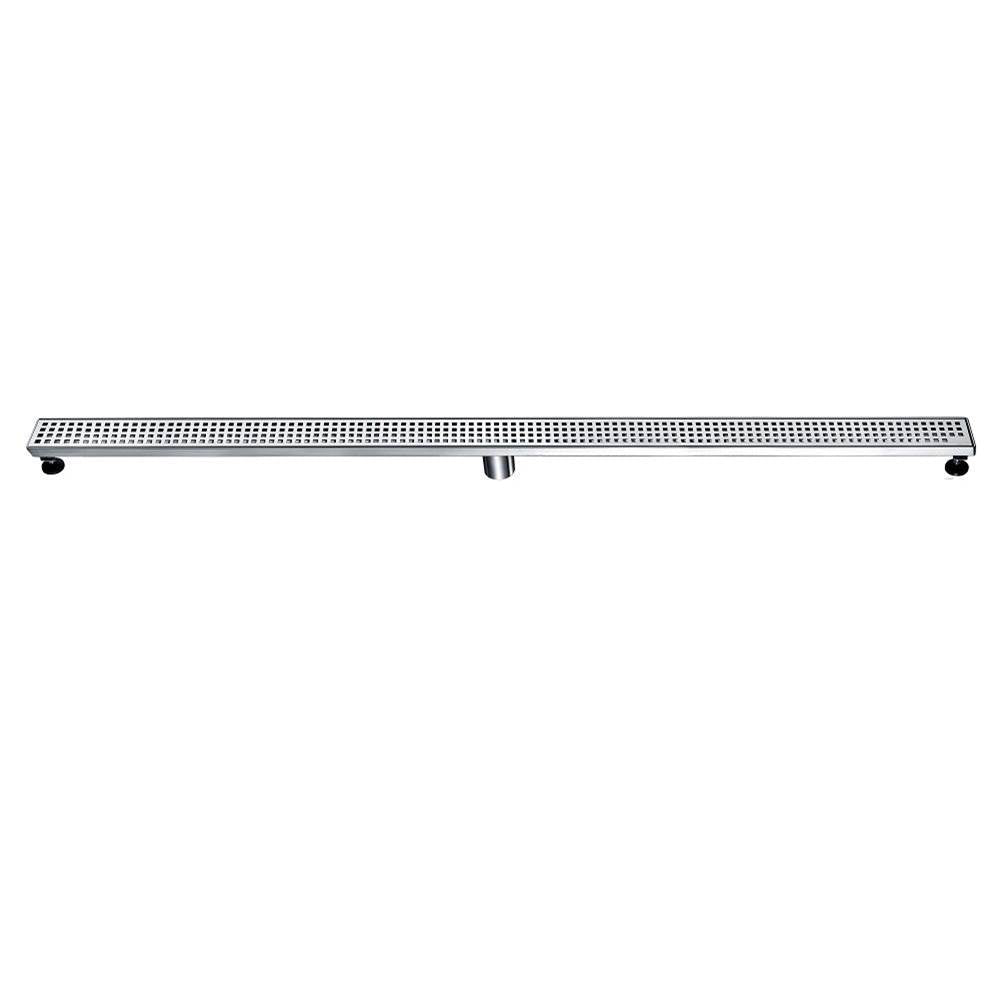 Dawn® 36 Inch Shower Linear Drains, Brisbane River Series, Polished Satin Finish