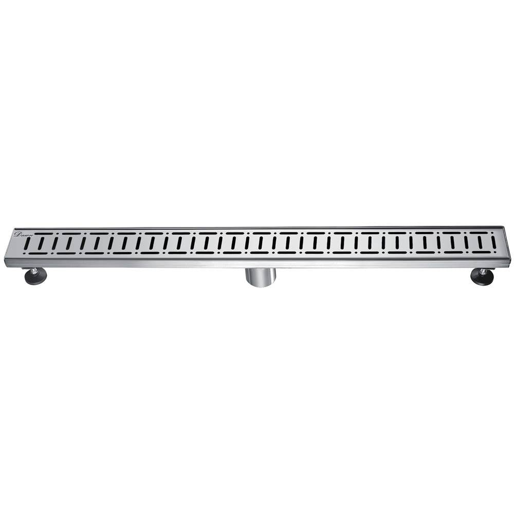 12 Inch Linear Drain with Leveling Feet, Dawn USA The Loire River In France Series