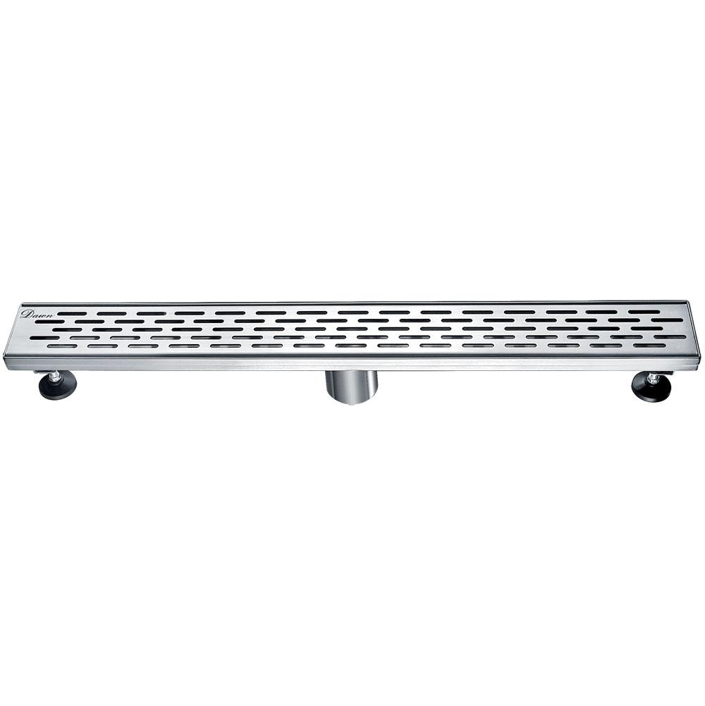 12 Inch Linear Drain with Adjustable Leveling Feet, Dawn USA Yangtze River Series