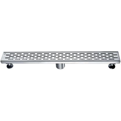 32 Inch Stainless Steel Linear Drain with Leveling Feet, Dawn® USA LYE320304