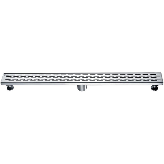 32 Inch Stainless Steel Linear Drain with Leveling Feet, Dawn® USA LYE320304