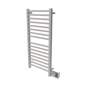 Brushed Towel Warmer, Amba Quadro Model Q2042, 16 Bars Towel Warmer