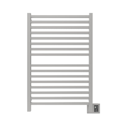 Brushed Towel Warmer, Amba Quadro Model Q2842B, 16 Bars Towel Warmer