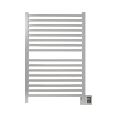 Polished Towel Warmer, Amba Quadro Model Q2842P, 16 Bars Towel Warmer