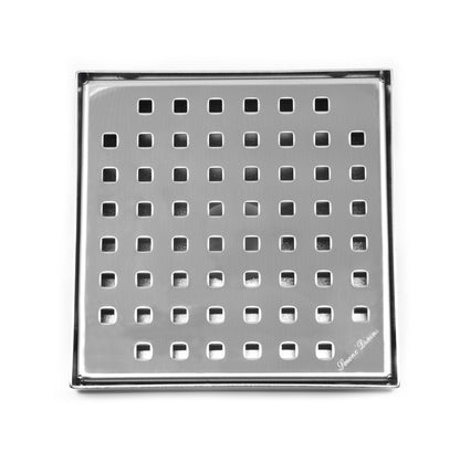 6 Inch Square Shower Drains Traditional Square Design by SereneDrains