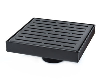 6 Inch Square Shower Drains Broken Lane Design by SereneDrains