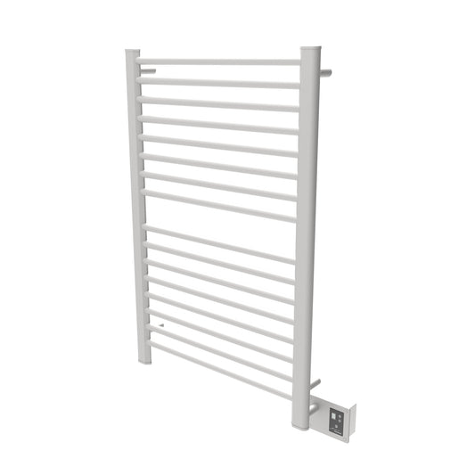 Brushed Towel Warmer, Amba Sirio Model S2942, 16 Bars Towel Warmer