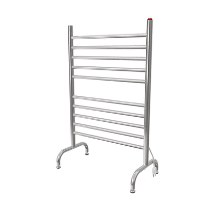 Polished Towel Warmer, Amba Solo 24 Inch Freestanding Towel Warmer