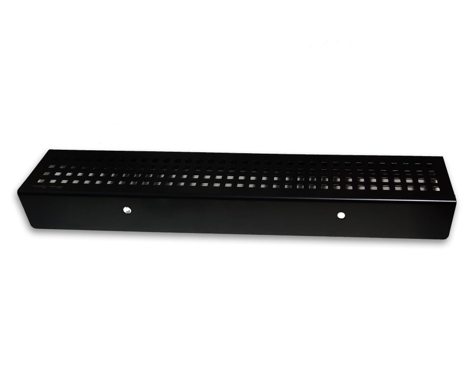 Matte Black Shower Shelf, Elegant Drill & Screw Wall Mount Shower Shelf, Traditional Square Design